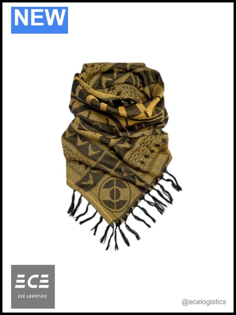 Dune House Atreides Harkonnen Tactical Square Scarf 100% Cotton